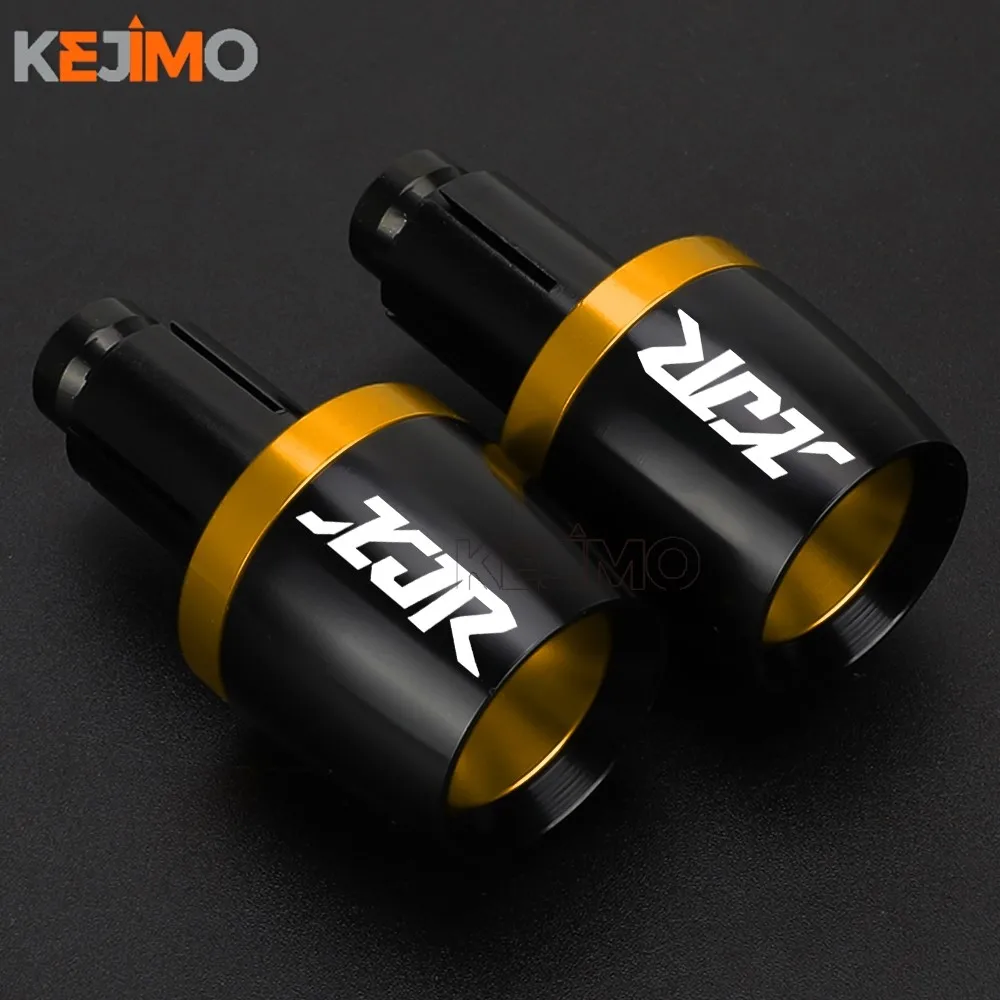 22MM Handle Bar Cap End Plugs Handlebar Grips Ends Counterweight For Yamaha XJR400 XJR 400 XJR1300 XJR1200 all years Motorcycle
