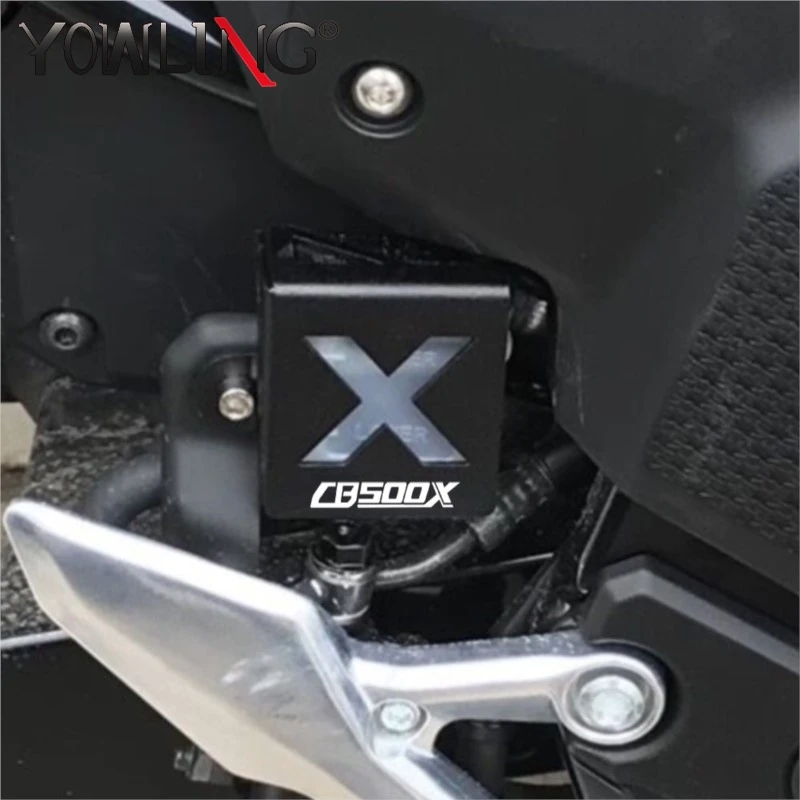 

Motocycle For Honda CB500X 2023 CB500 X F CBR500R 2019-2022 CB400X CB400F Rear Brake Fluid Reservoir Cover Protector Accessories