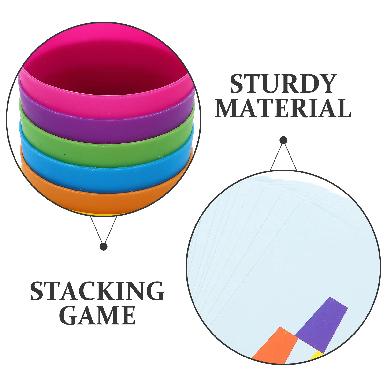 

1 set 1 Set Stackable Cups Game For Kids Speed Stacking Training Toddler Baby Playset Preschool Activity Cup Set Building Blocks