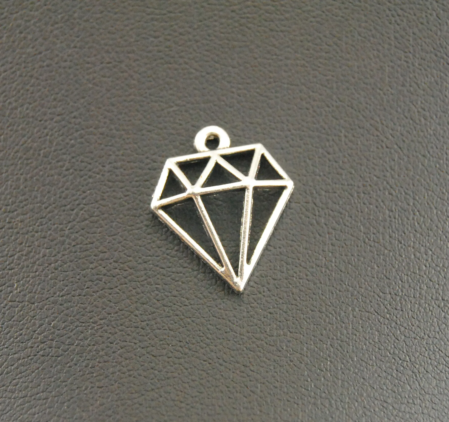 50 шт., металлические подвески для ювелирных изделий, 11 х19 мм