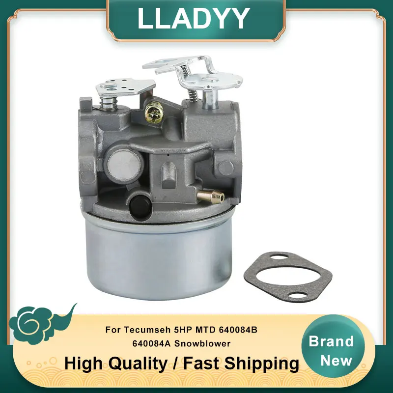 

Carburetor Carb Fit For Tecumseh 5HP MTD 640084B 640084A Snowblower