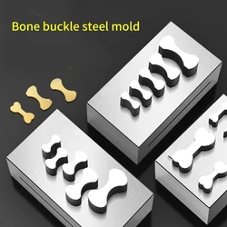 Jewelry Clasp Punch Press Tool Set Necklace Punching Molds Bracelet Making Molds Adjustable Steel Die Cutter for Jewelry