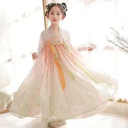 New Chinese Hanfu Retro Girls' Dress