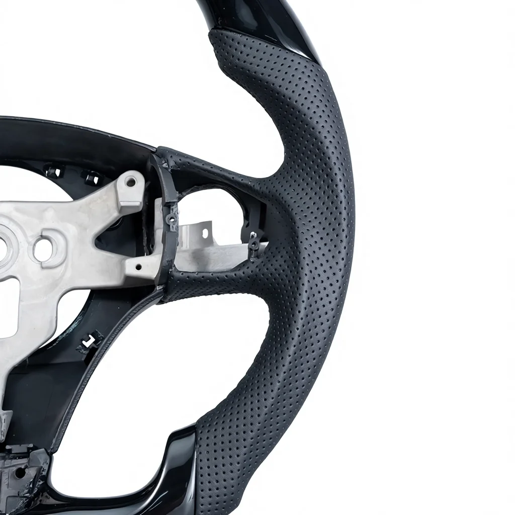 12-13 C6 Grand Sport Sports Edition Racing  Material 3-Spoke Car Steering Wheel Modification