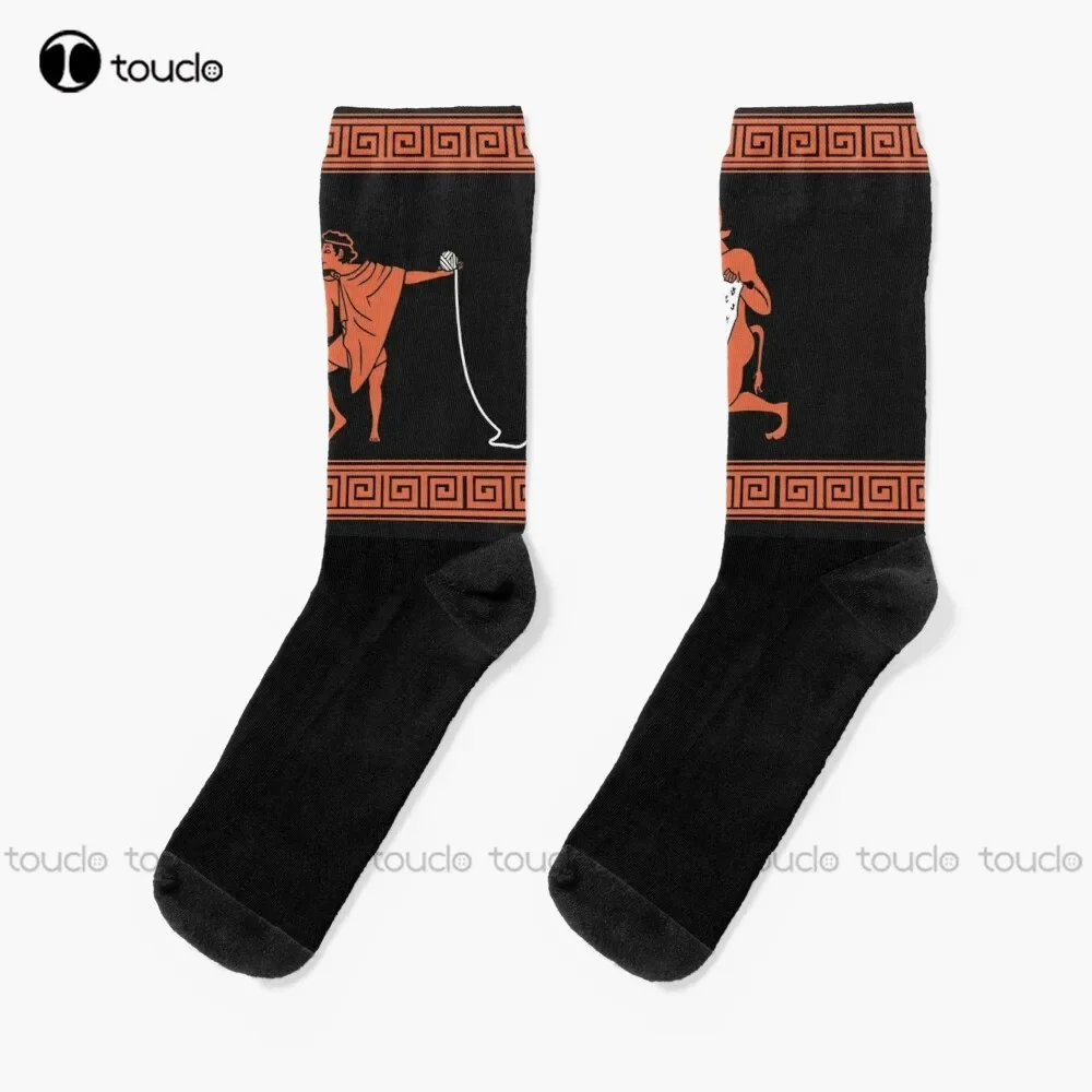 

Crafty Minotaur Socks Cute Socks For Women Personalized Custom Unisex Adult Teen Youth Socks 360° Digital Print Fashion New