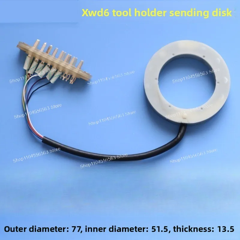 Numerical Control 6 Station Tool Holder WD6 XWD6 6 8 Station Transmitter Disk Signal Disk Machine Tool Accessory