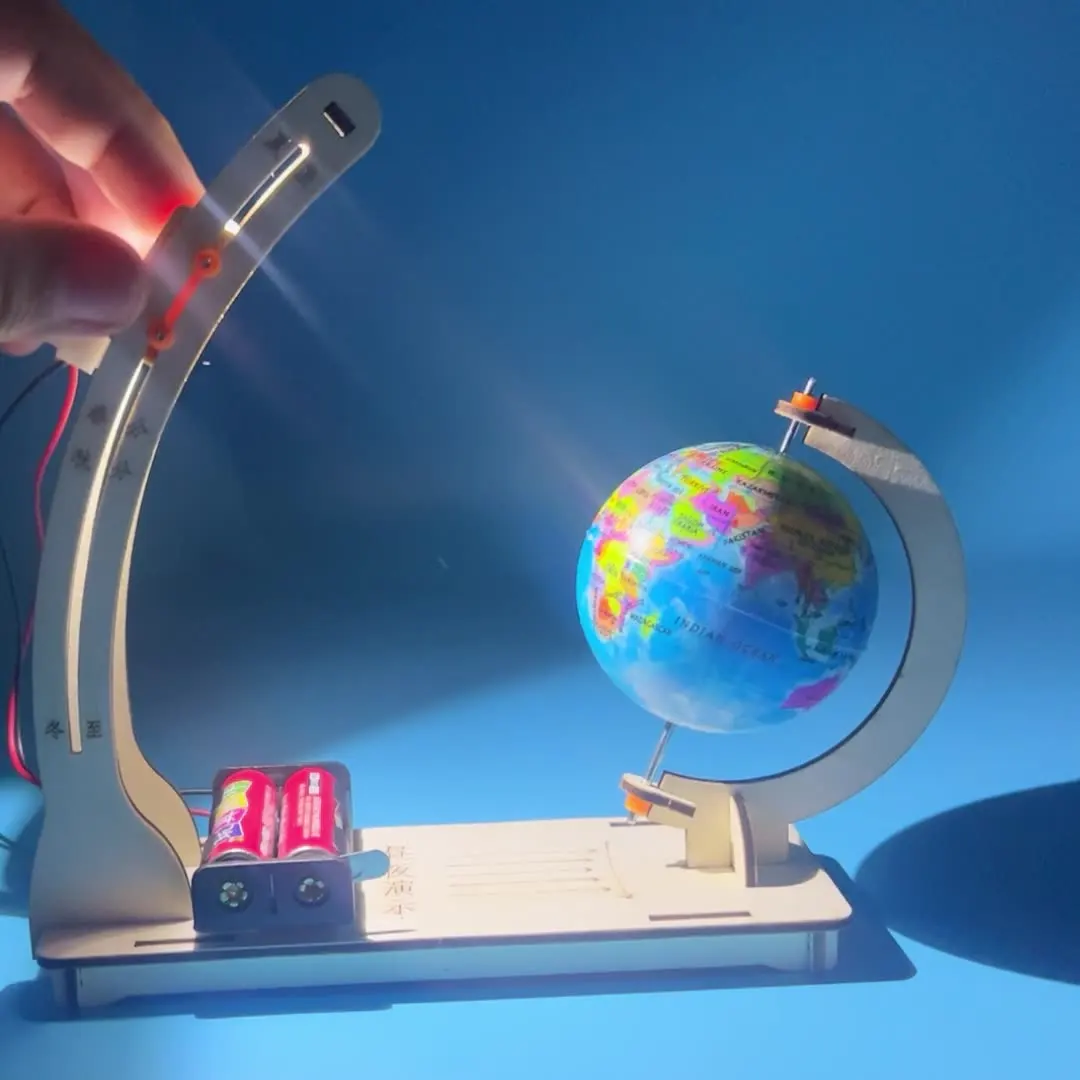 

DIY Earth Day-Night Cycle Model Kit | Science Experiment for Kids | Educational Craft Materials Set