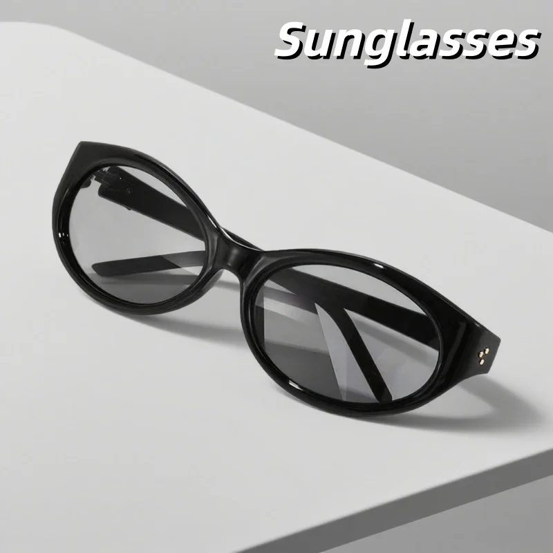 

2025 New Fashion Cat-Eye Sunglasses Outdoor Sports UV-Protective Sunglasses Street Photography Trendy Decorative Eyewear