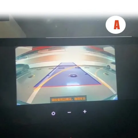 Reversing Camera For Toyota RAV 4 RAV4 2020-2025 Work with 10.5 Inch Screen Dynamic Trajectory Camera