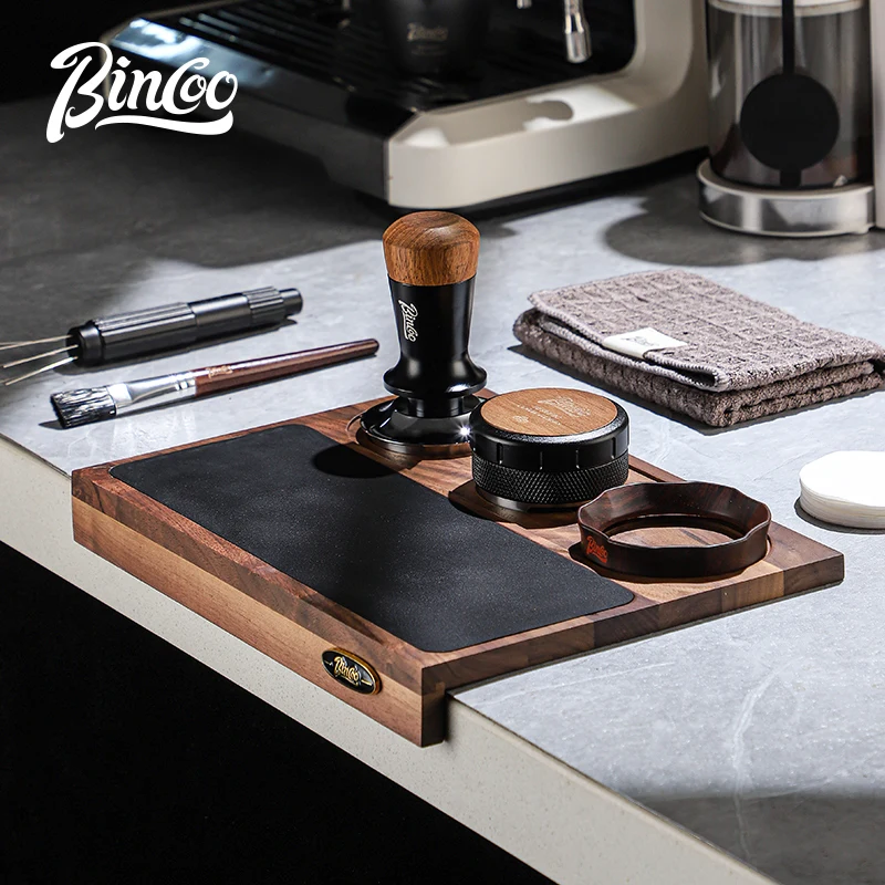 Bincoo Coffee Press Powder Base Powder Distributor Neutral 51/58mm Coffee Utensil Storage Base Set