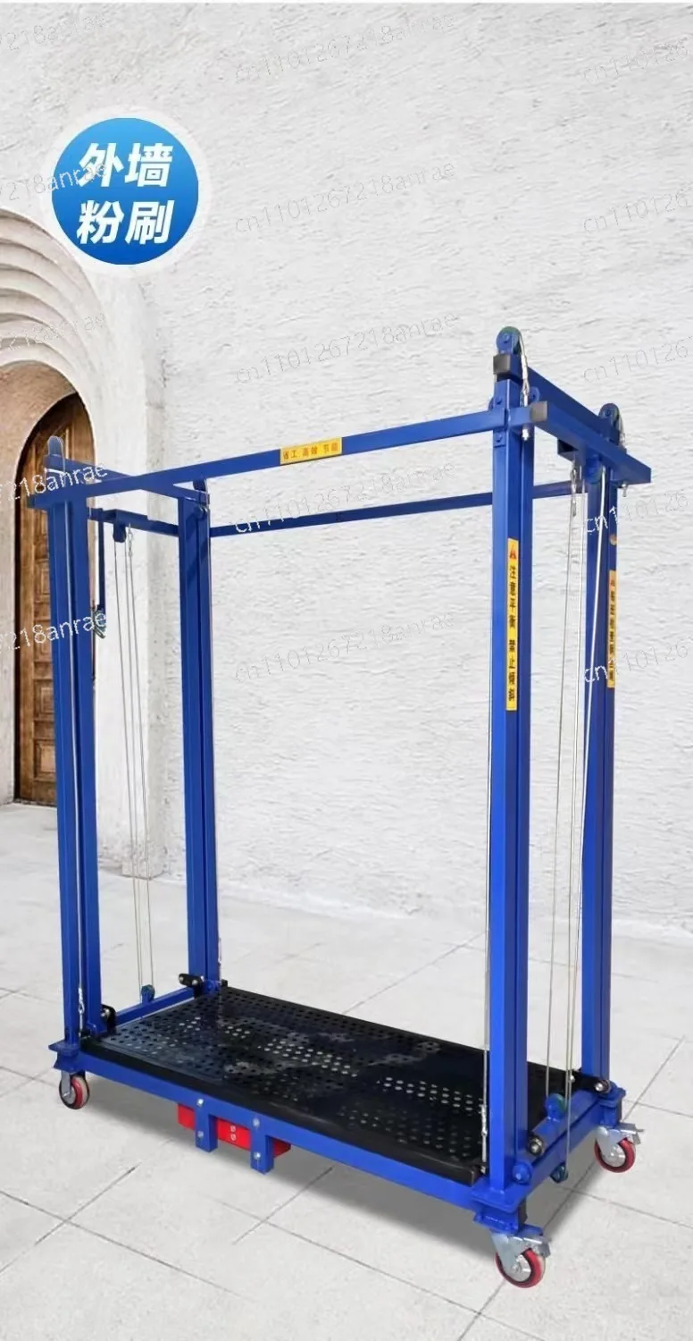 platform mobile folding test electric scaffolding electric scaffolding lift remote control lifting