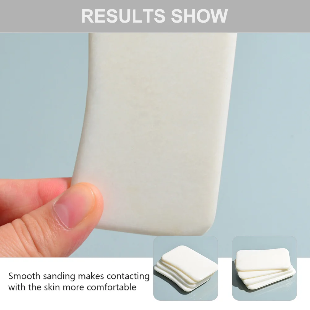 1 個の刮痧ボード天然翡翠石快適なマッサージツールスパ療法スクレーピングツールボディリラクゼーションスクレーピングボード