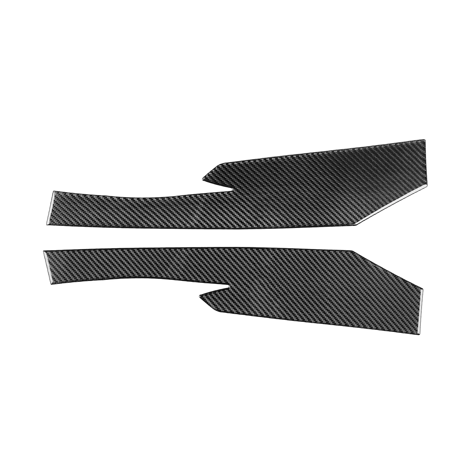 Car Accessories Carbon Fiber Interior External Front Lip Panel Cover Trim Sticker Modification For Chevrolet Corvette C8 2020—up