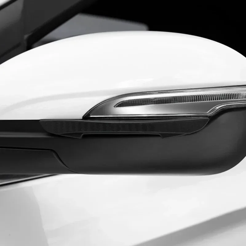 

Car Door Anti-collision Protector Strip Silicone Stickers Side Edge Guard Rear View Mirror Cover Protection Black