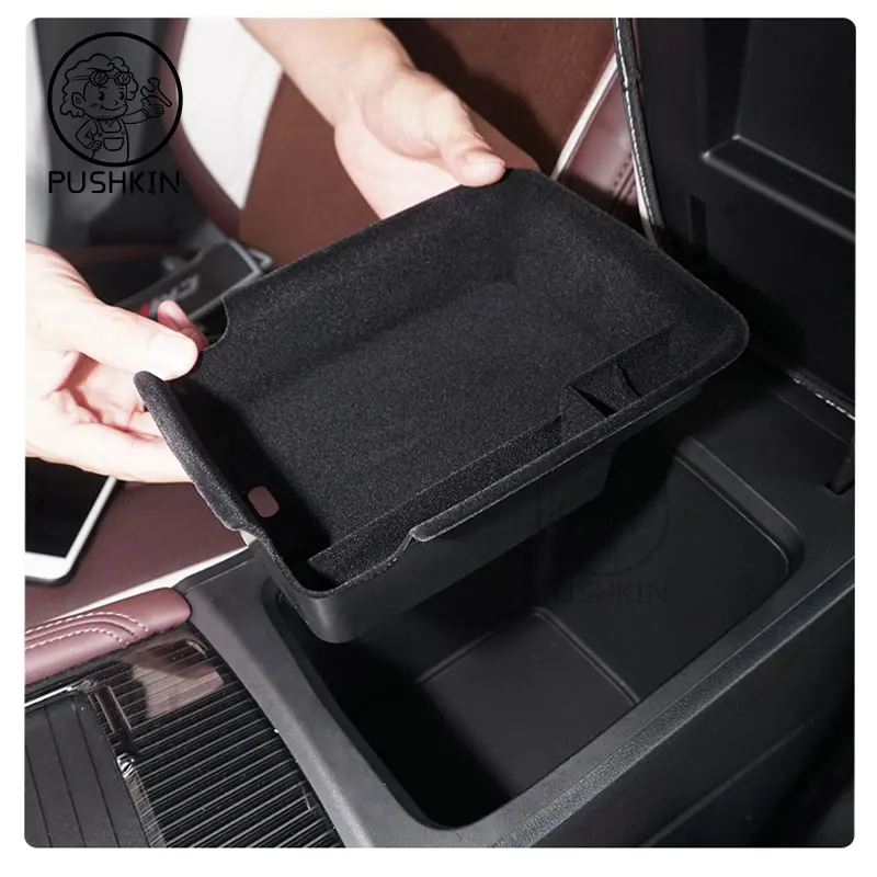 For Geely Monjaro KX11 Grand Koleos 2024 Car Center Console Organizer Storage Interior Armrest Storage Box Accessories For LHD