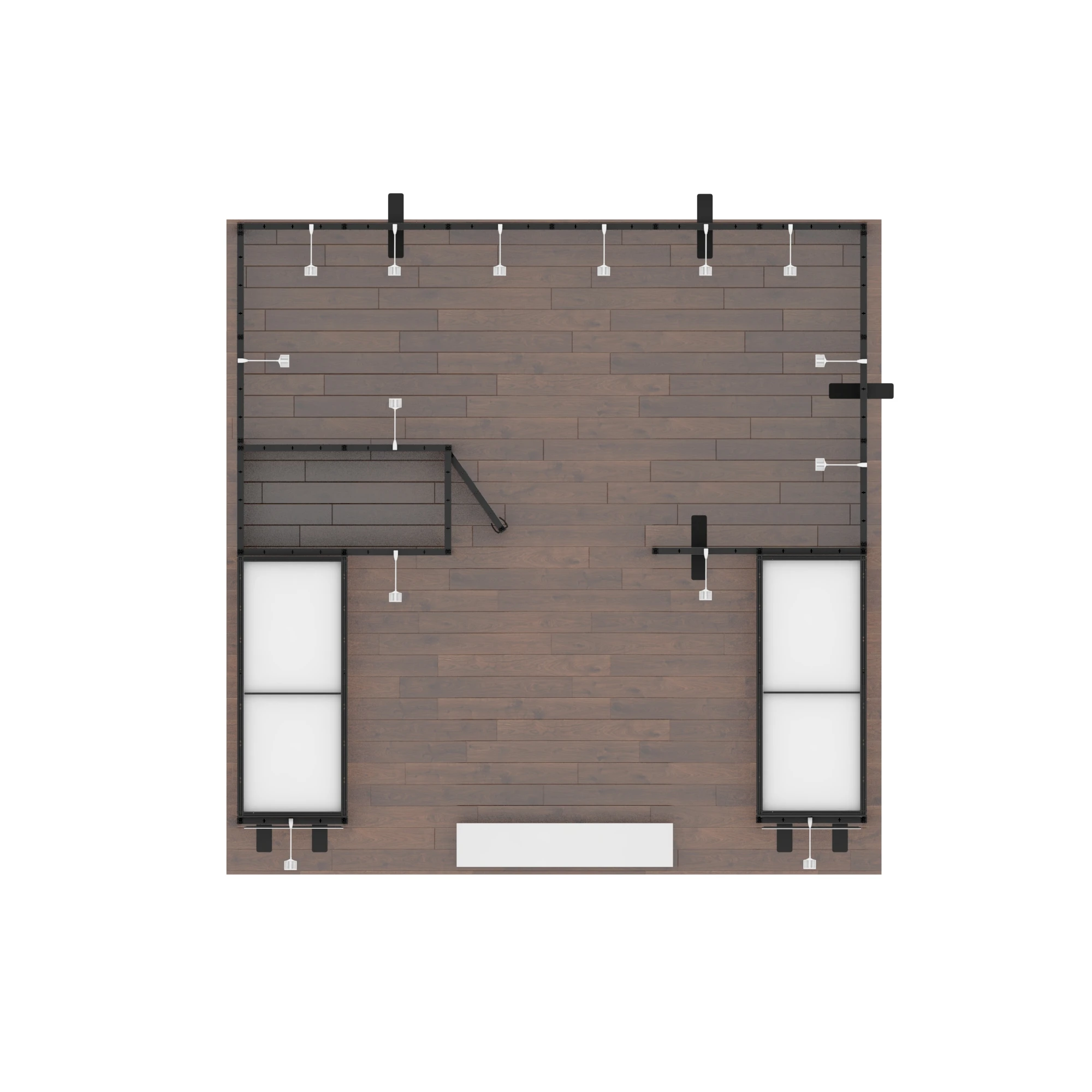 20x20 6x6 grande DIY venta al por mayor soporte de cabina de exposición de exhibición de comercio de aluminio Modular reutilizable personalizado