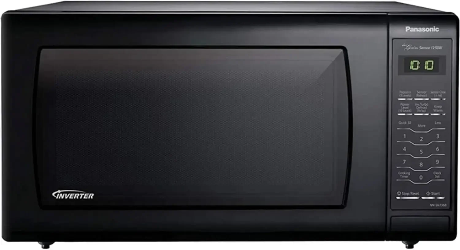 

Black 1.6 Cu. Ft. Countertop Microwave Oven with Inverter Technology