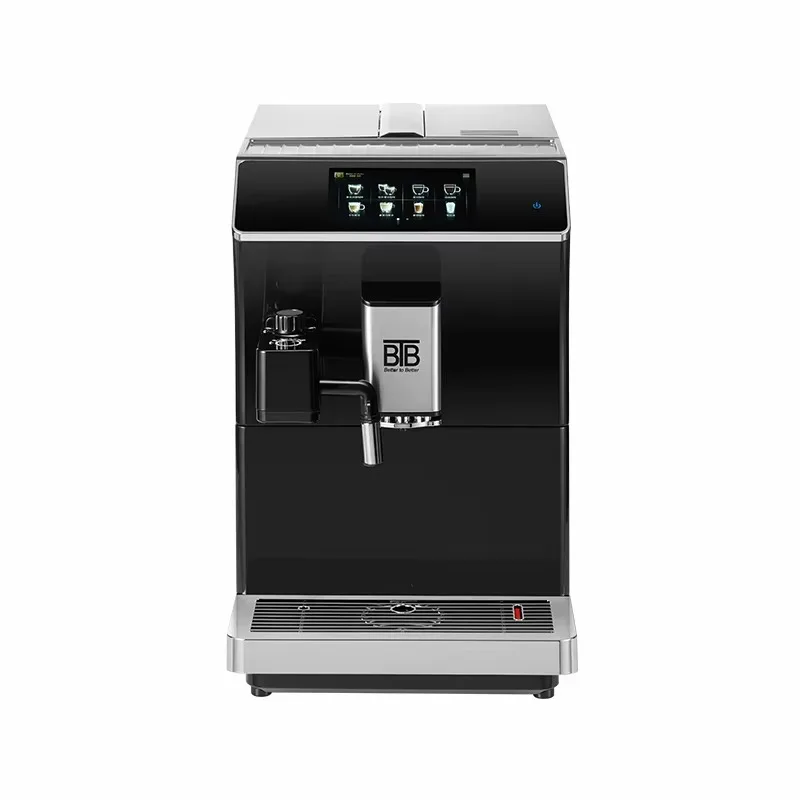 Home & Hotel Use Programmable 19Bar Espresso Coffee Cappuccino Maker with Automatic Milk Frother and App-Controlled Brewing