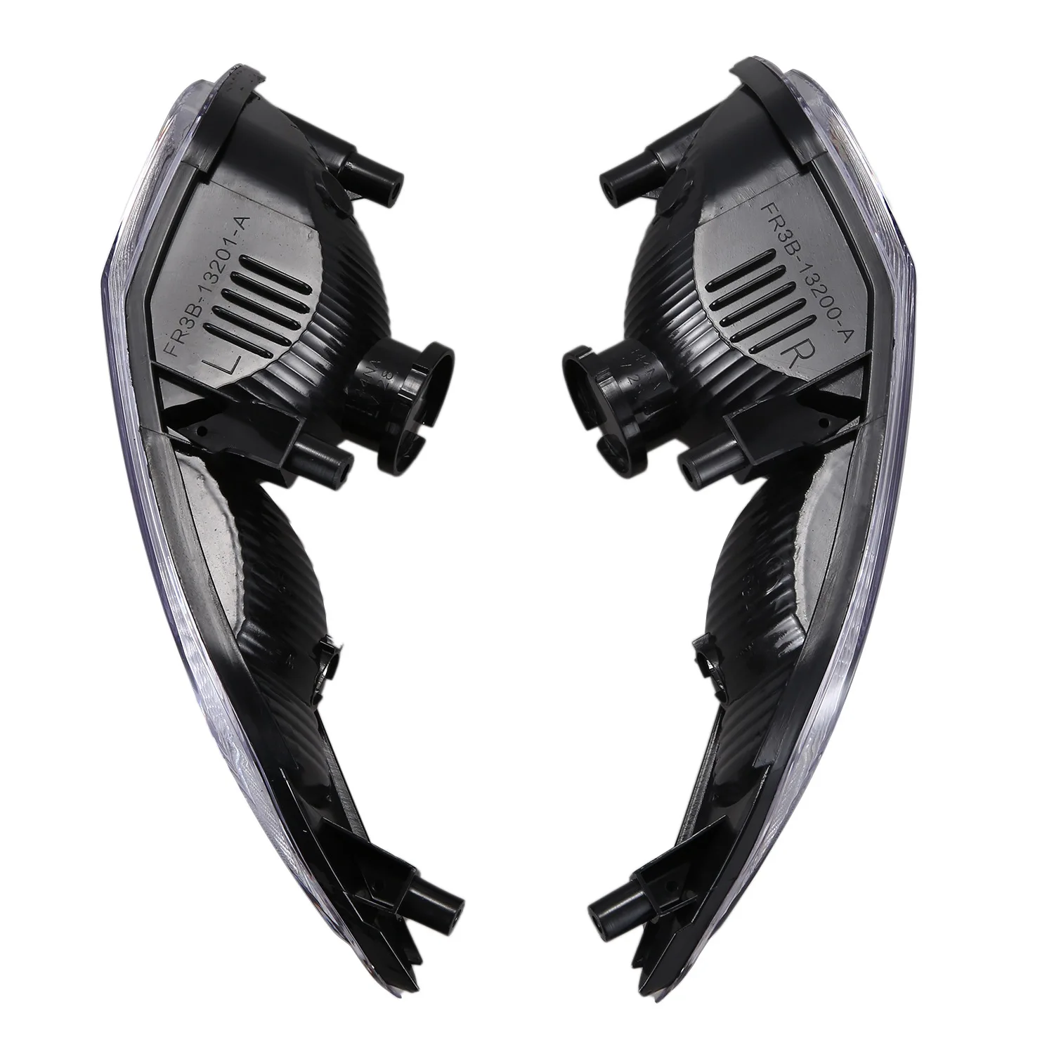 Turn Signal Light Cover para Ford Mustang, Tampa de lâmpadas de estacionamento, 2015, 2016, 2017, par direito e esquerdo