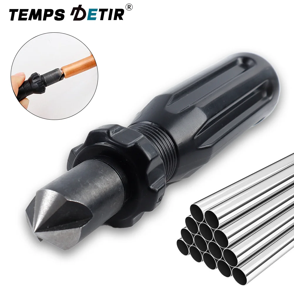

Deburring Reamer, Manual Pipe Deburring Tool, Suitable For Metal/Plastic Pipes Below 13mm, Household Pipe Trimming Accessories