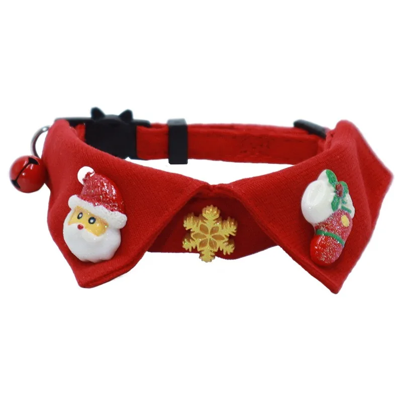 

10pcs Red Shirt Collar Cat Dog Luxury Western Polyester Neck Ring Bib Classic Cross-Border Pet Lights Fashion