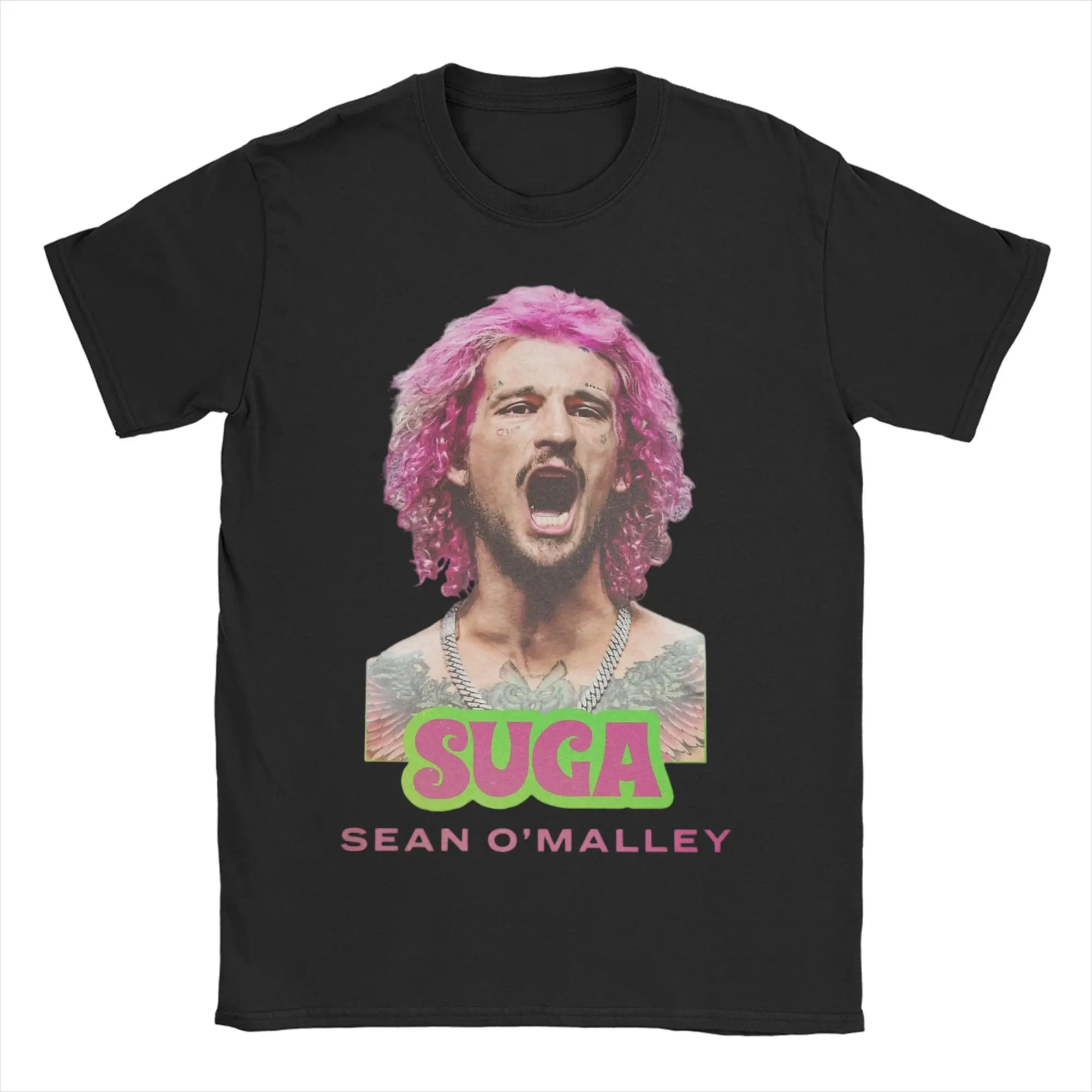 Camiseta Sean O Malley para homens e mulheres, camiseta vintage de algodão, gola redonda, manga curta, roupas plus size