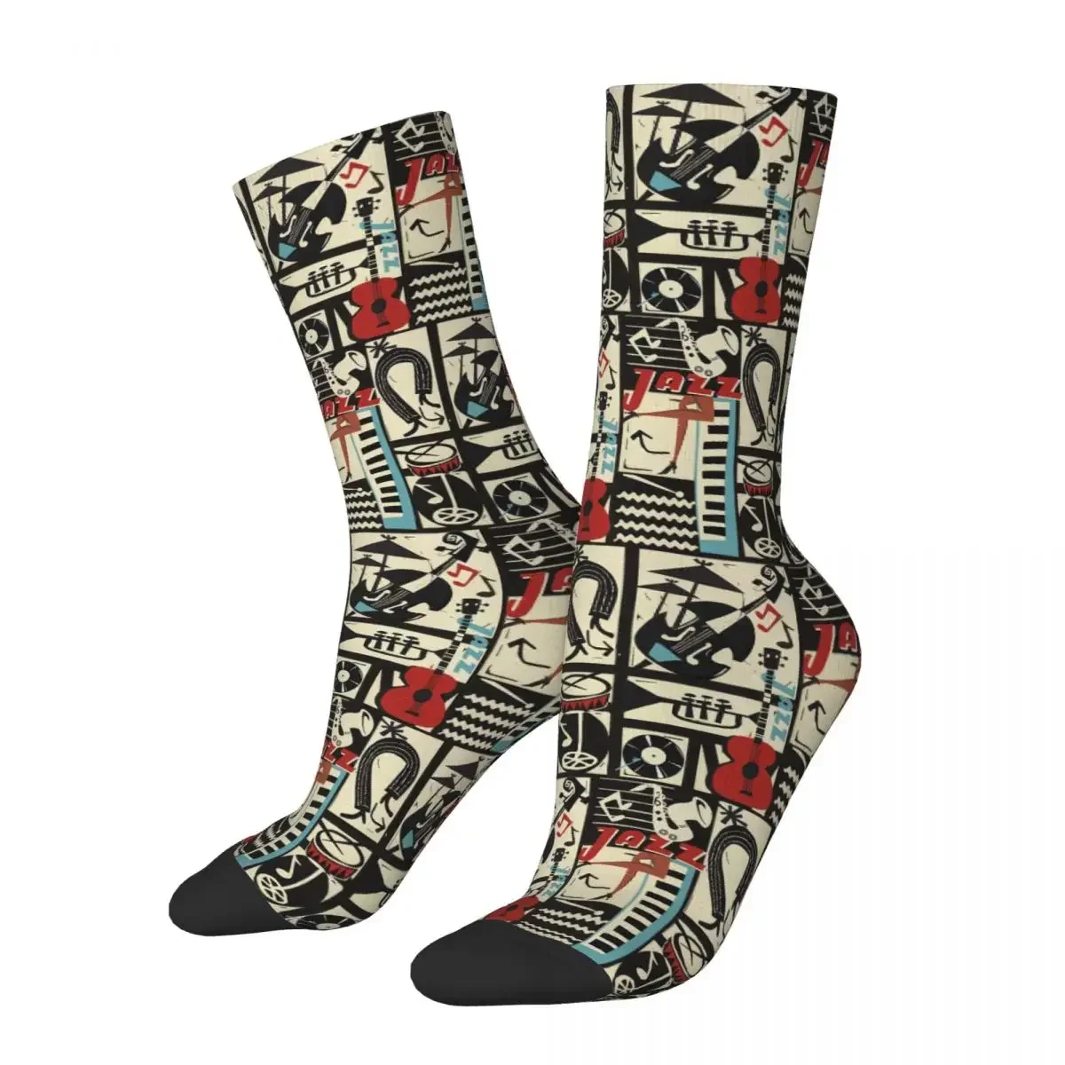 The Jazz Rythm (full Version) Socks Harajuku High Quality Stockings All Season Long Socks Accessories for Birthday Present