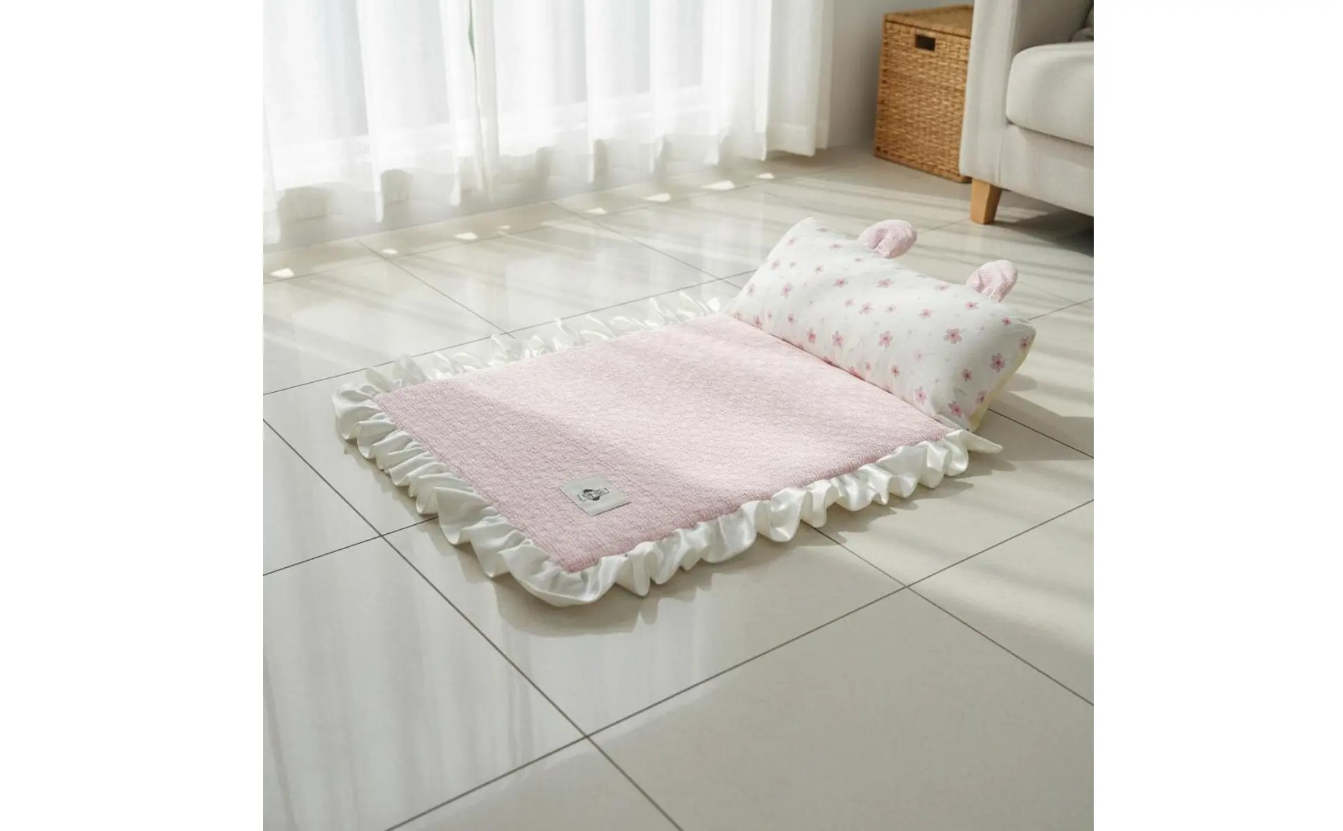 Dog Cooling Mat Cute Ear Pillow Feline Cooling Mat Summer Pet Cushion Soft Breathable for Small Dogs, Hot Weather Dog Cooling Mat Cute Ear Pillow Feline Cooling Mat Summer Pet Cushion Soft Breathable for Small Dogs, Hot Weather