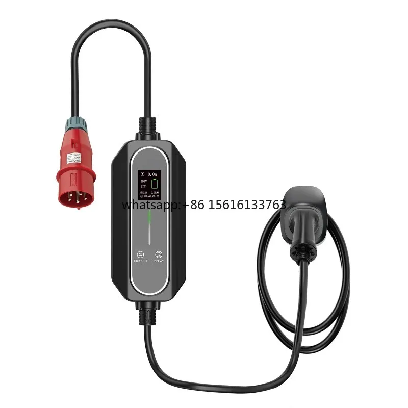 

New Energy Vehicle Parts & Accessories Portable 22kW 32A Type 2 EV Charger with IP65 Rating and 5m Cable