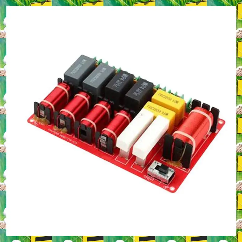 3C Electron 300W Fever Level 2 High 2 Middle Low 5 Frequency Divider, Home Ktv Audio Quality Upgrade Frequency Divider Durable E