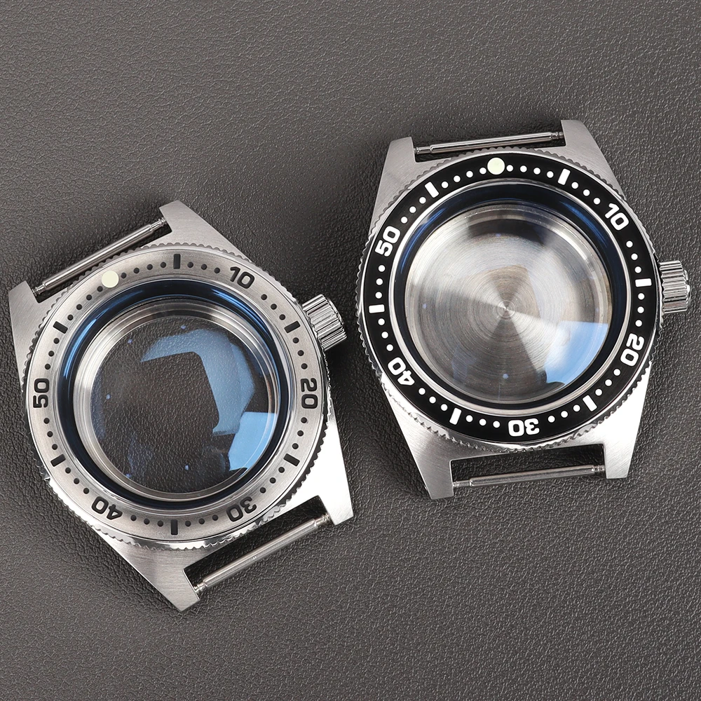 AR Domed Sapphire 62MAS Watch Case 40mm Men's Watch Accessories For NH34 NH35 NH36 NH38 NH70 NH72 4R36 Movement 28.5mmDial 10atm