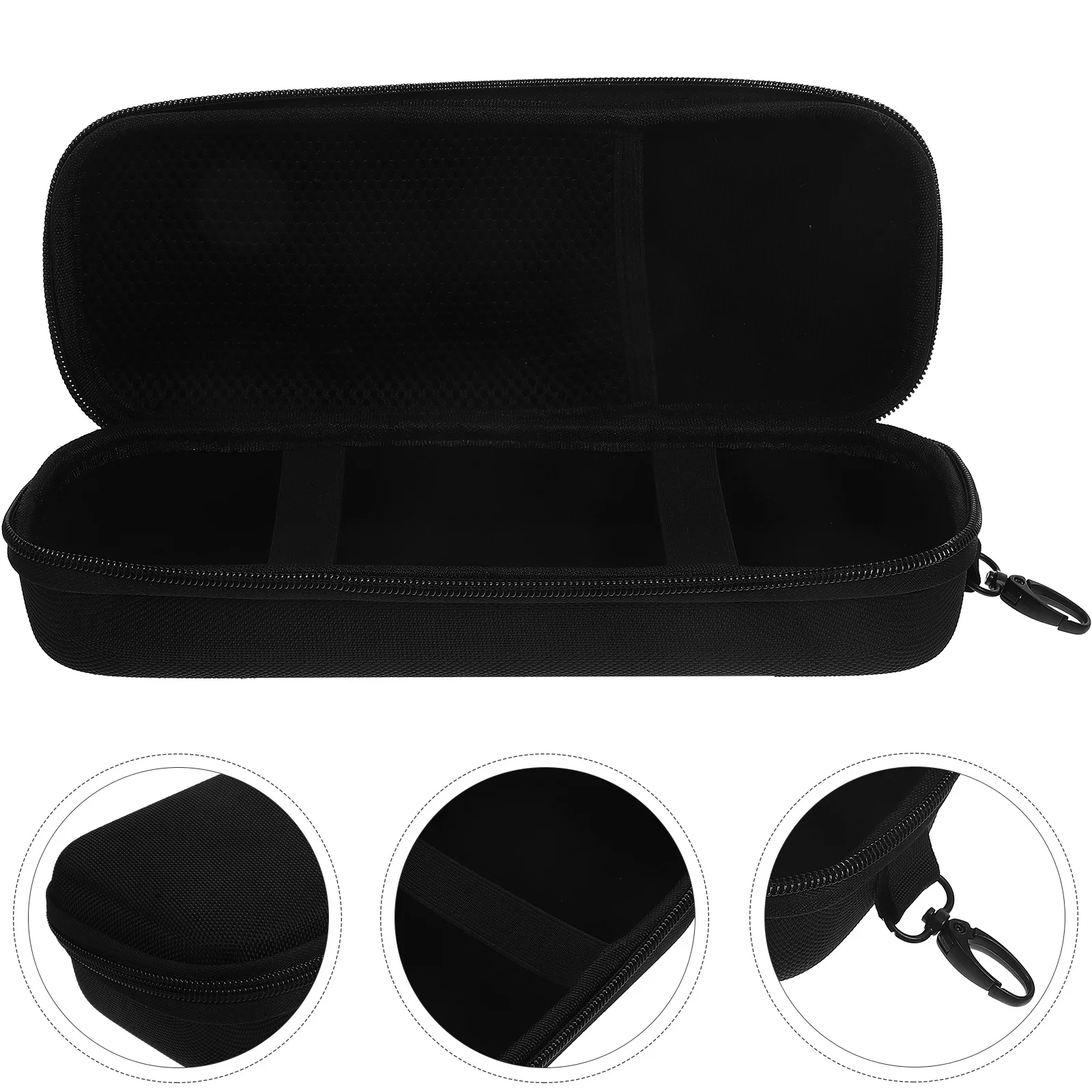 

Handheld Microphone Storage Bag Portable Shockproof Mic Carrying Case Lightweight Travel Case for Microphone Accessories