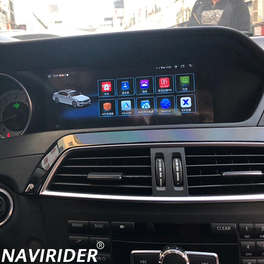 

8.8inch Qualcomm Snapdragon 668S Screen For Mercedes Benz C Class W204 Android Auto Multimedia Player Car GPS Navigation CarPlay