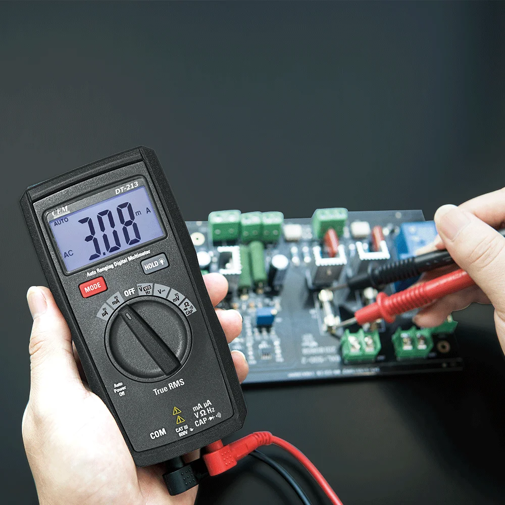 DT-213 Pocket Digital True RMS Multimeter with VFD Technology Price Product