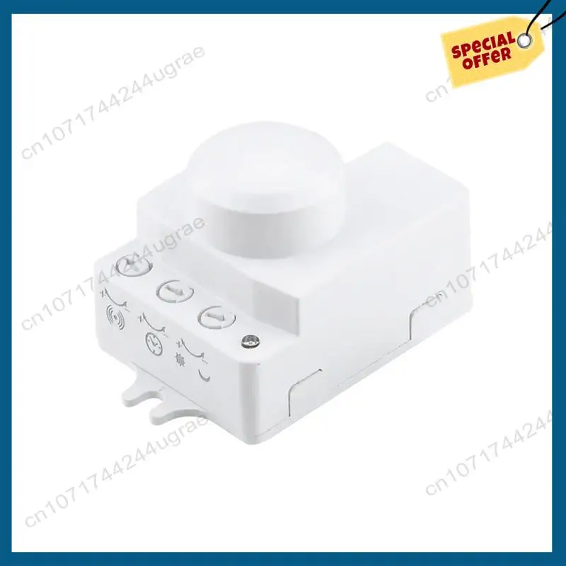 

-A15I 5,8G микроволновый индукционный переключатель 220 В интеллектуальное энергосберегающее управление микроволновый радарный датчик прочный