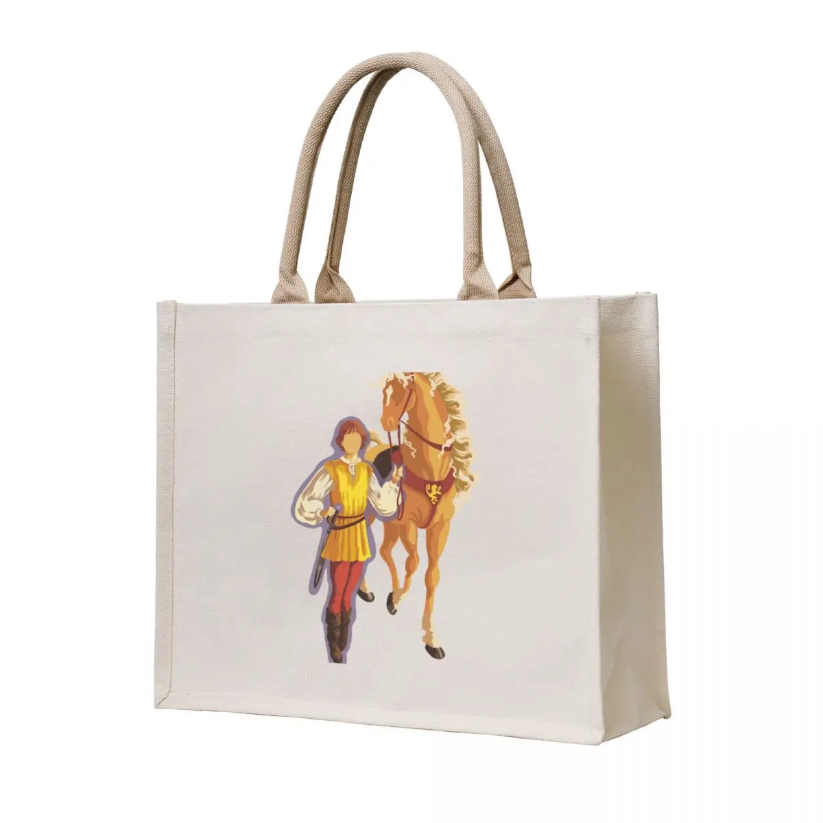 

Alanna the Lioness Sticker - First Adventure Tamora Pierce Tote Bag tote bag women shopping bag Custom