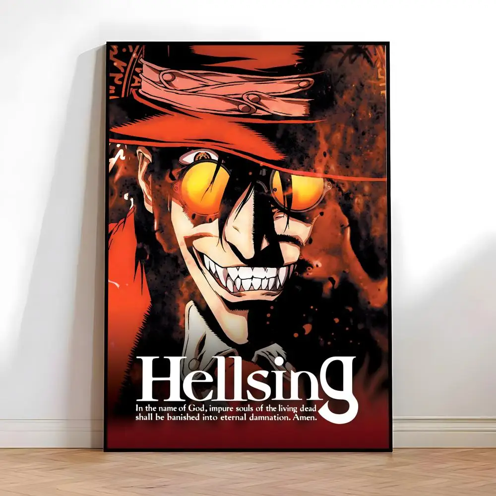 H-Hellsing Poster Hochwertige Vintage-Drucke und Poster für Zuhause, Bar, Café, ästhetische Wandkunst. – Detail 4