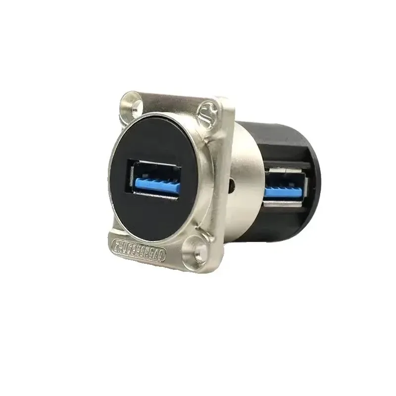 USB3.0 adapter 2.0 interface through extension head TYPE-C to USB industrial dual port USB through plug-in