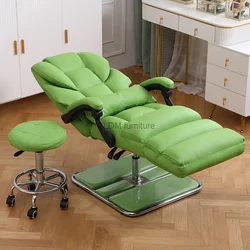 Fauteuil inclinable vintage, mobilier commercial, pour salon de coiffure