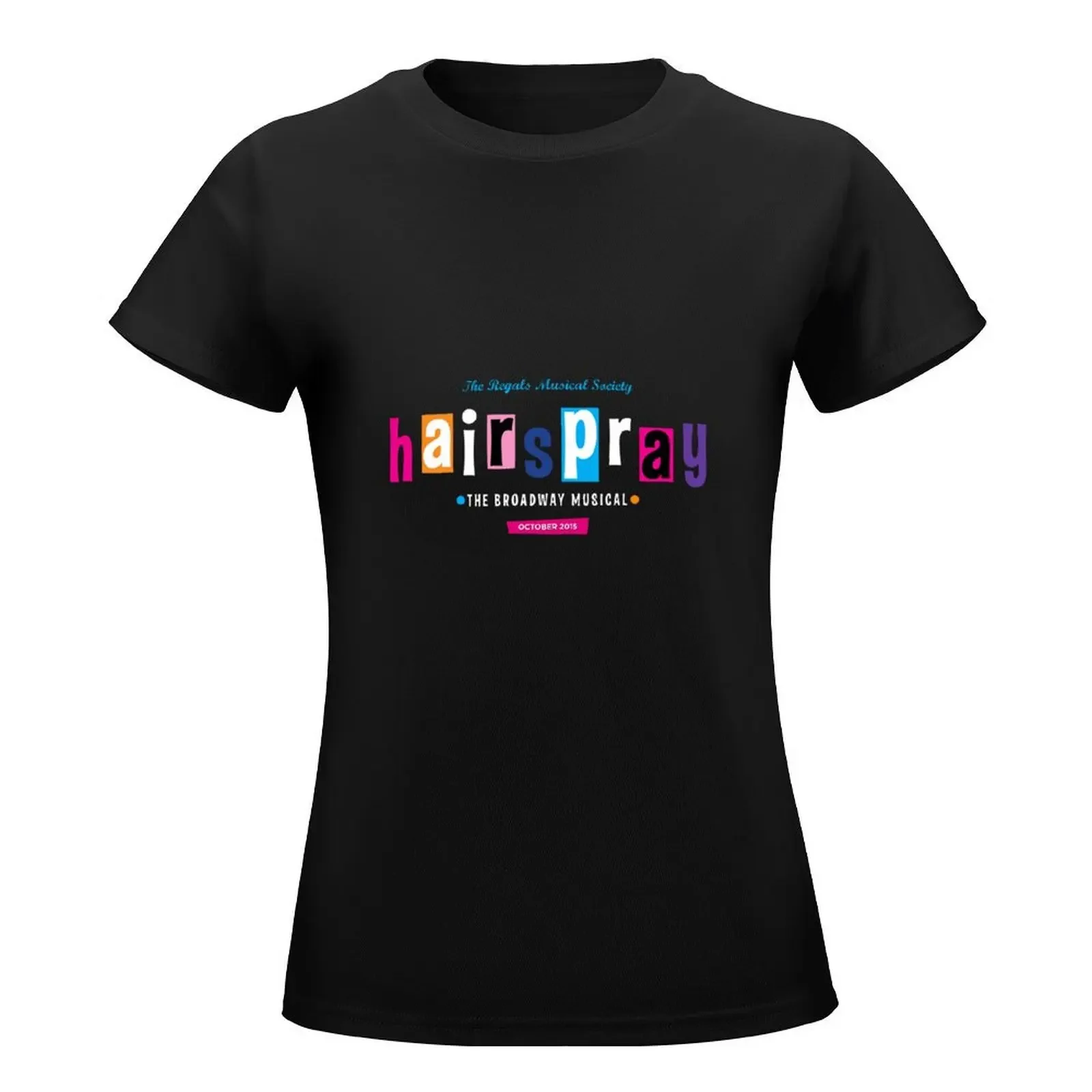 Regals Hairspray - Logo 2 T-Shirt lady clothes kawaii clothes Woman T-shirts