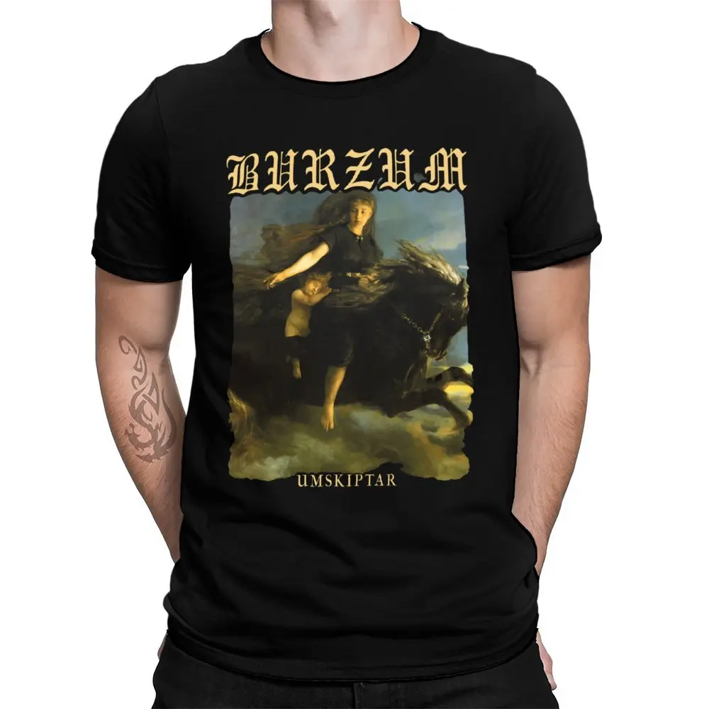 

Забавный Графический Burzum Umskiptar (футболка) европейский размер