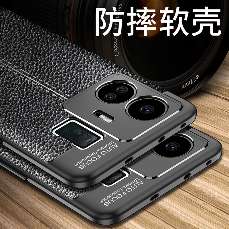 For Cover OPPO Realme GT Neo 5 Case OPPO Realme GT Neo 5 Capas Shockproof Soft TPU Leather Fundas Realme GT Neo 2 3 3T 5 Cover