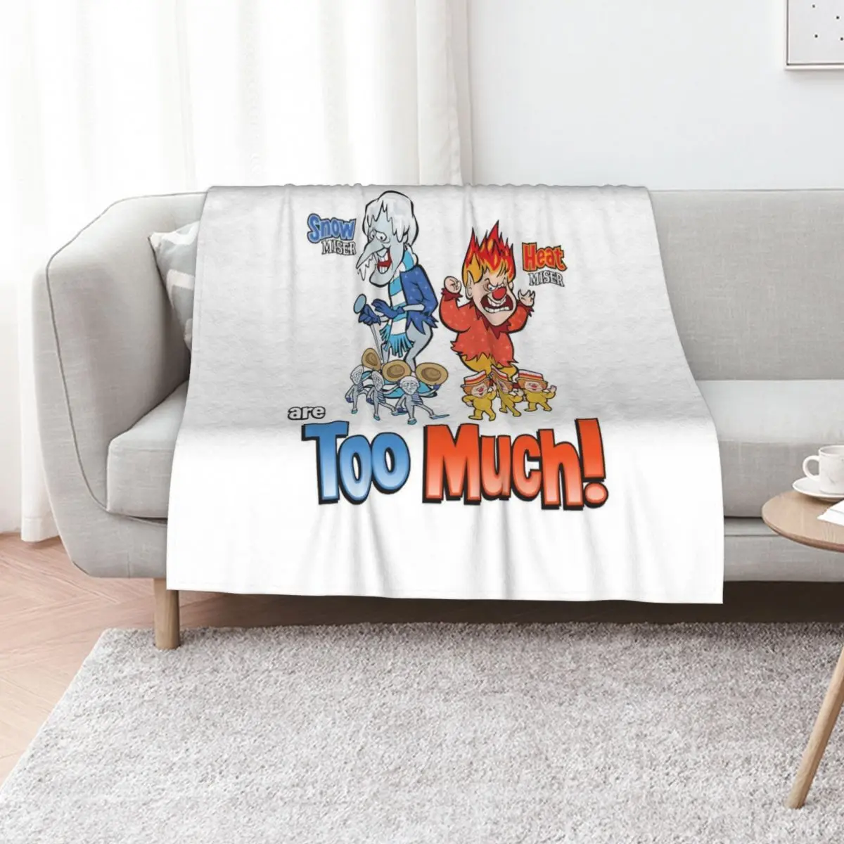 Miser Brothers - Too Much! Classic Throw Blanket Soft Beds Luxury Sleeping Bag Luxury Thicken Single Quilt Blankets