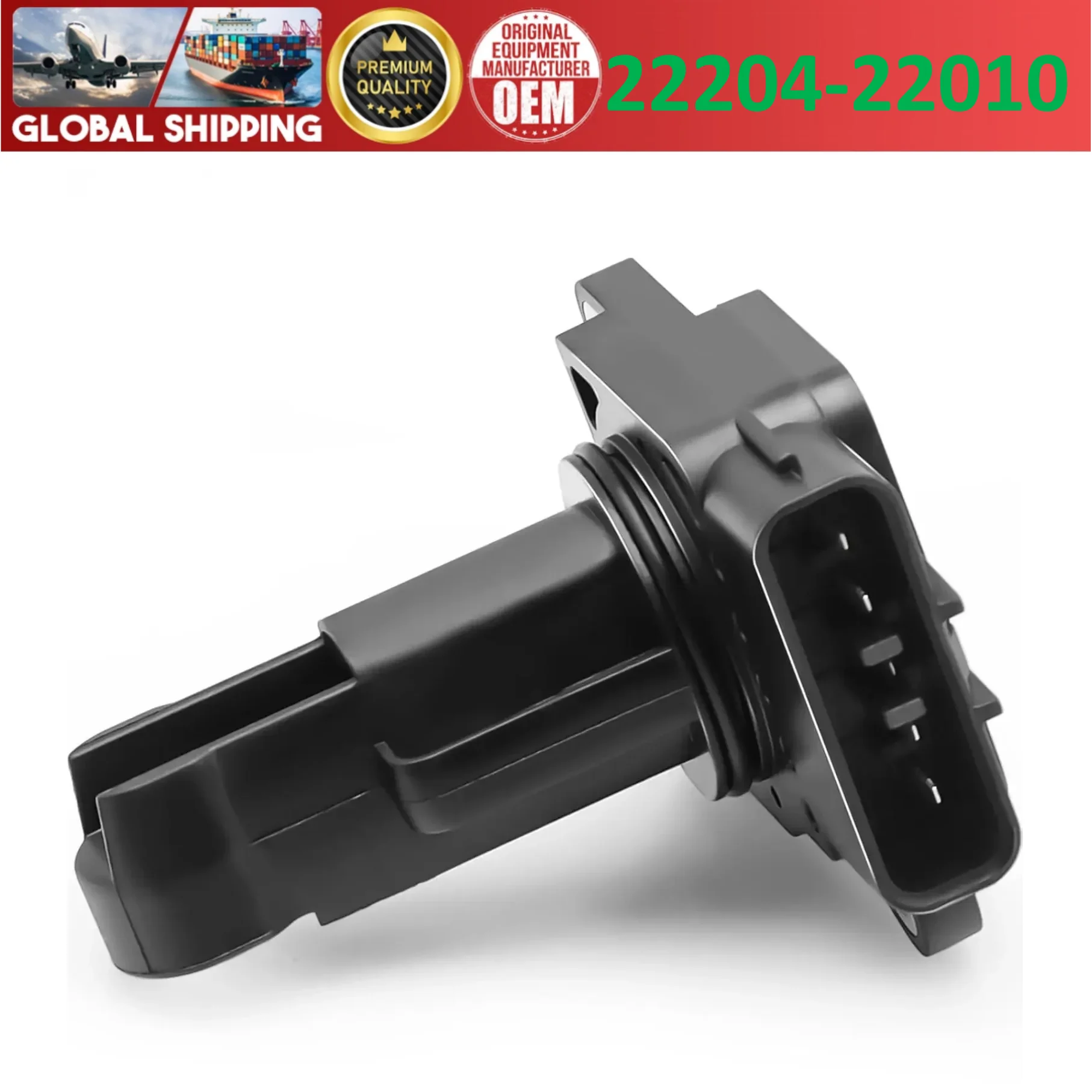 

Датчик массового расхода воздуха (MAF) 22204-22010 для Toyota Lexus Avalon Camry Tacoma Corolla RAV4 Prius Yaris