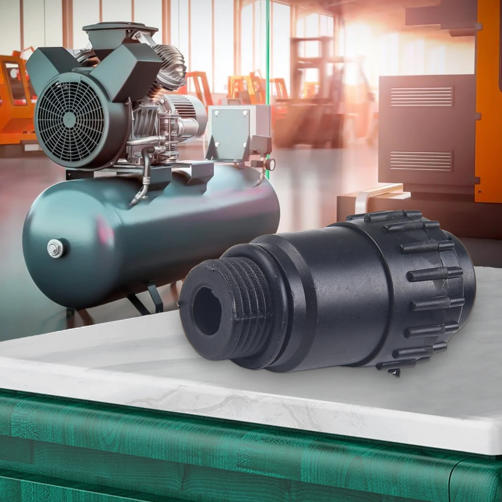 Accessories Oil Oil Material Plastic 15.5mm Air Compressor Pump Male Threaded Hole Inside Diameter for 9mm Accessories