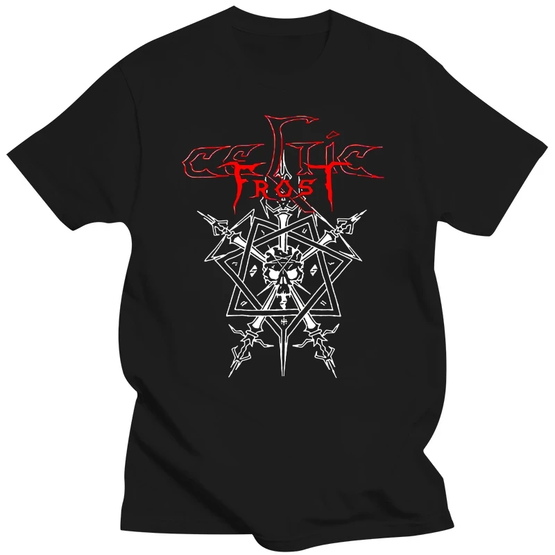 Celtics Frost Morbid Tales 1984 Album Cover T-Shirt