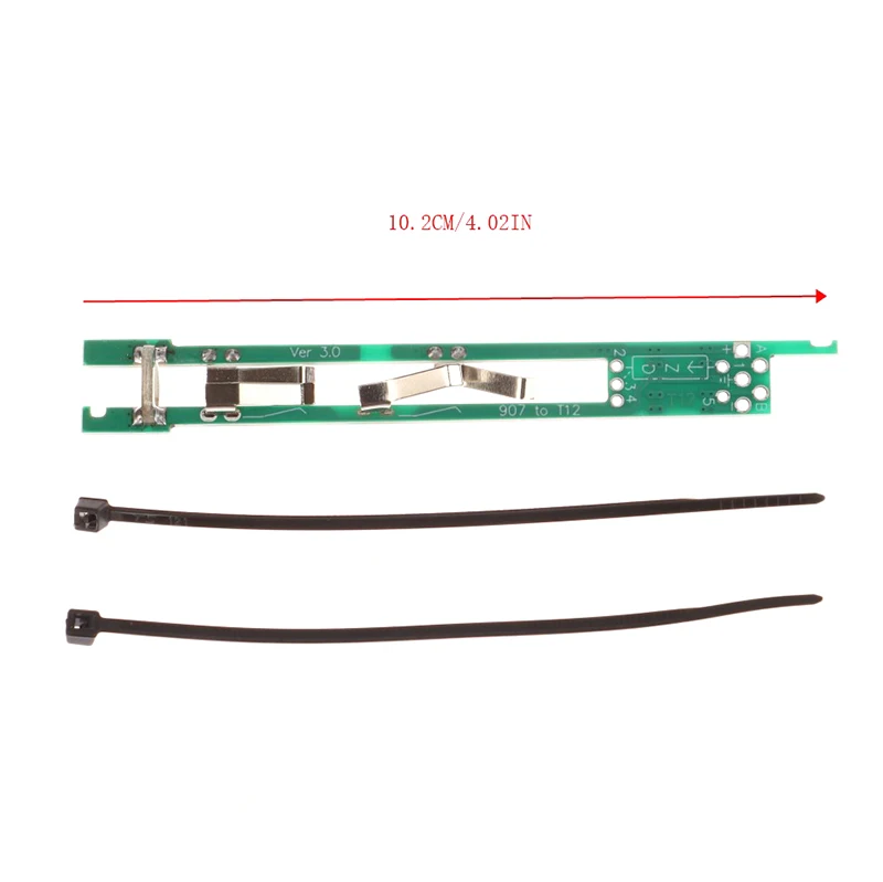 T12 Straight Plug 936 907 Handle Inner Cylinder Universal Bracket White Light T12 Diy Kit Of Electric Soldering Iron