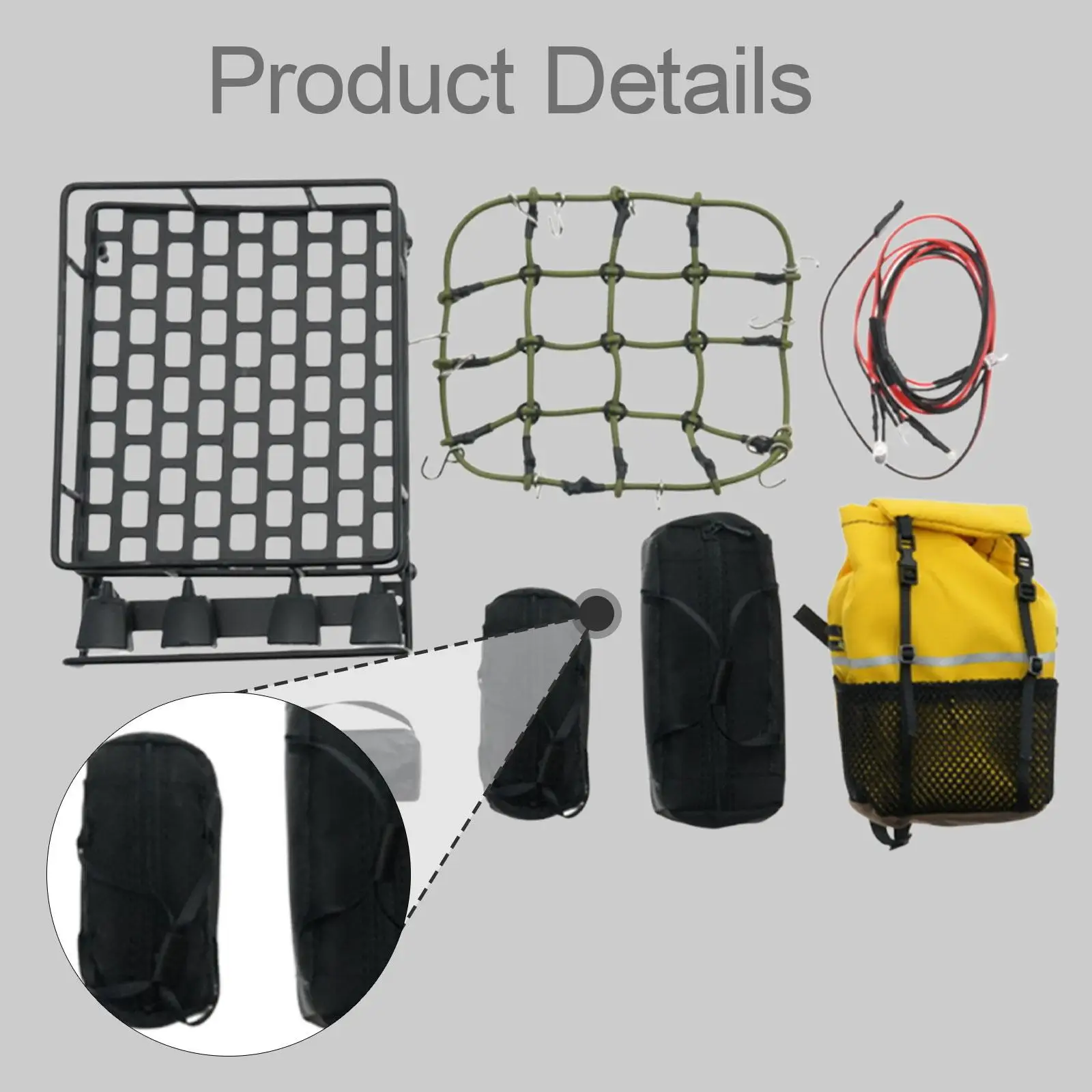 kit-portapacchi-e-portabagagli-per-auto-rc-installazione-rapida-parti-per-modifiche-fai-da-te