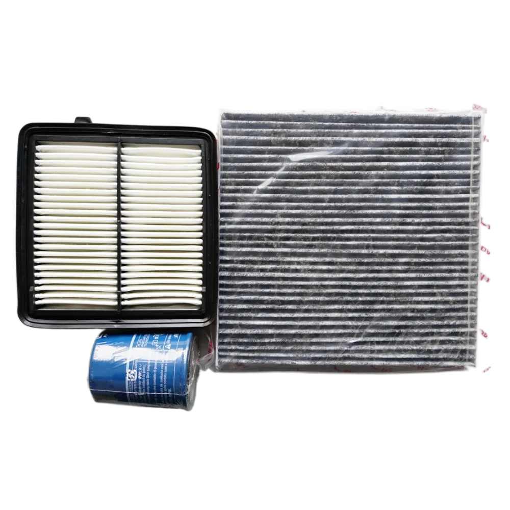 best goods suitable for Honda Jazz CITY 1.5L air filter + cabin filter + oil filter