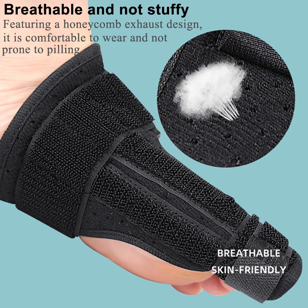 Orthotics Splint Big Toe Straightener Bone Thumb Adjuster Protector Hallux Valgus Pain Relief Foot Care Tools WINRUOCEN